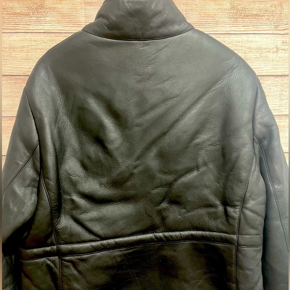 NWOT- Men’s Lamb Napa Reversible Coat - Picture 6 of 10